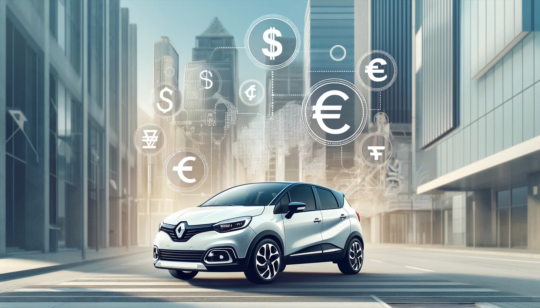 Vizuelni materijal za temu plaćanja rent a car usluge